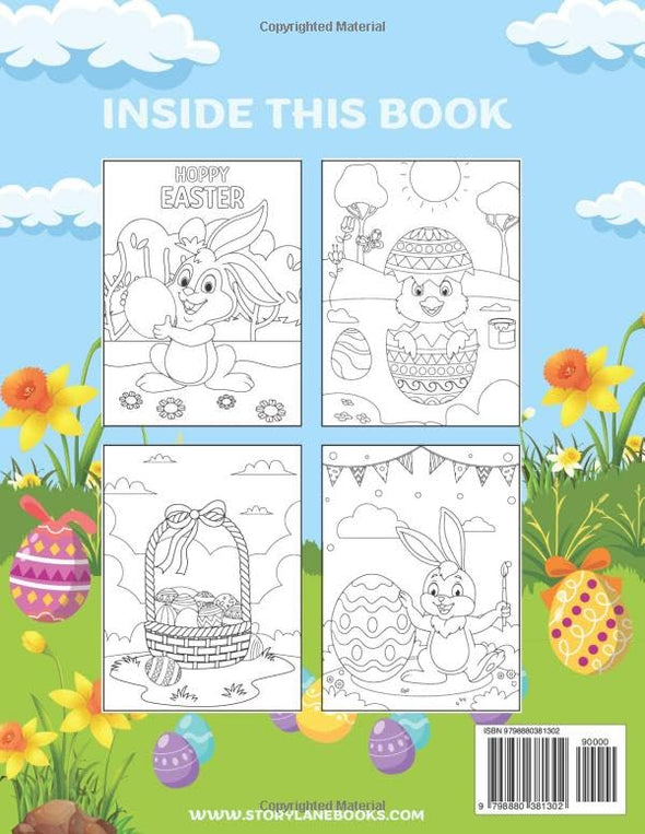 Hoppy Easter Coloring Book