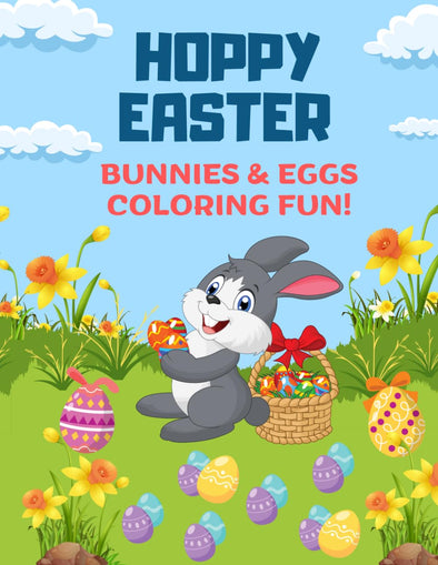 Hoppy Easter Coloring Book