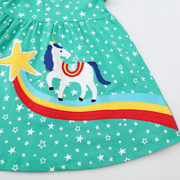 Unicorn Design Summer Dress