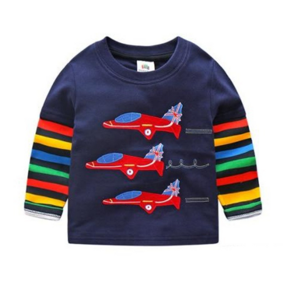 Aeroplane Design Long-sleeve Tee