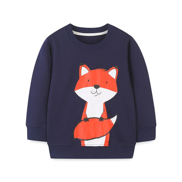 Fox Design Pullover Sweater