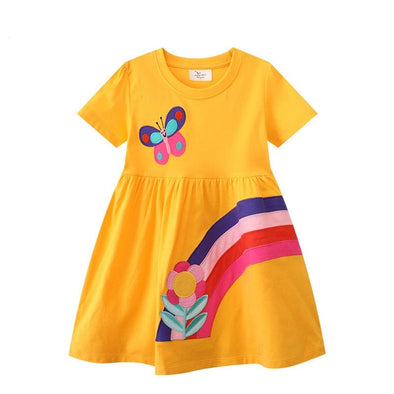 Butterfly Design Summer Dress