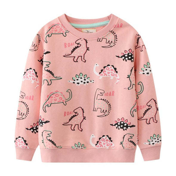 Dinosaur Design Sweatshirt