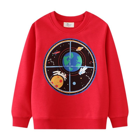 Space Design Sweatshirt