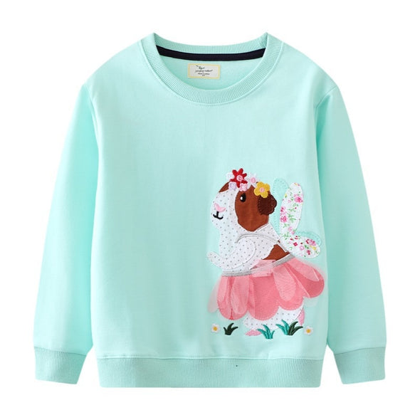 Ballerina Puppy Design Sweatshirt