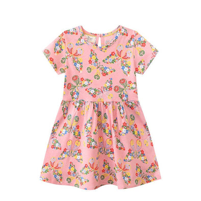 Butterfly Design Summer Dress