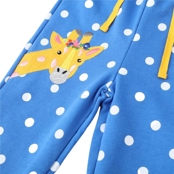 Animals & Dot Design Sweatpants