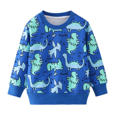 Dinosaur Print Sweatshirt