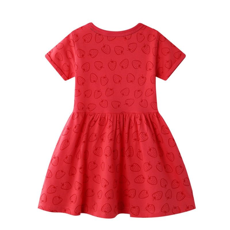 Strawberry Red Dress – Noah & Bella