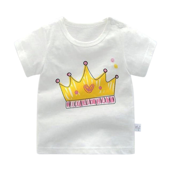 Crown Print Summer Tee