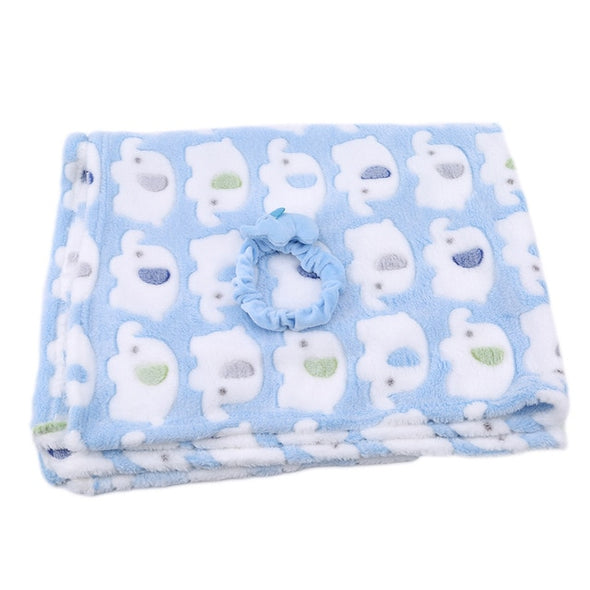 Cute Elephant Baby Blanket