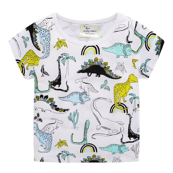 Dinosaur Print Summer Tee