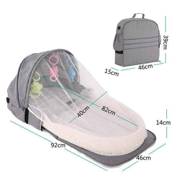 Portable Baby Bed in a Bag