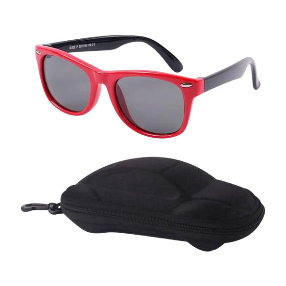 Children's Polarized UV 400 Protected Sunglasses & Case