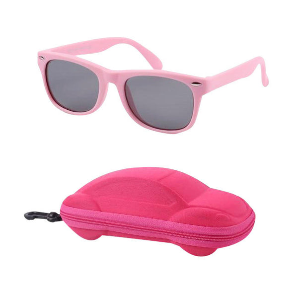 Children's Polarized UV 400 Protected Sunglasses & Case