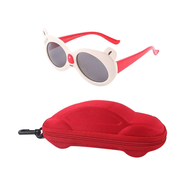 Cute Polarorized UV 400 Protection Children's Sunglasses & Case