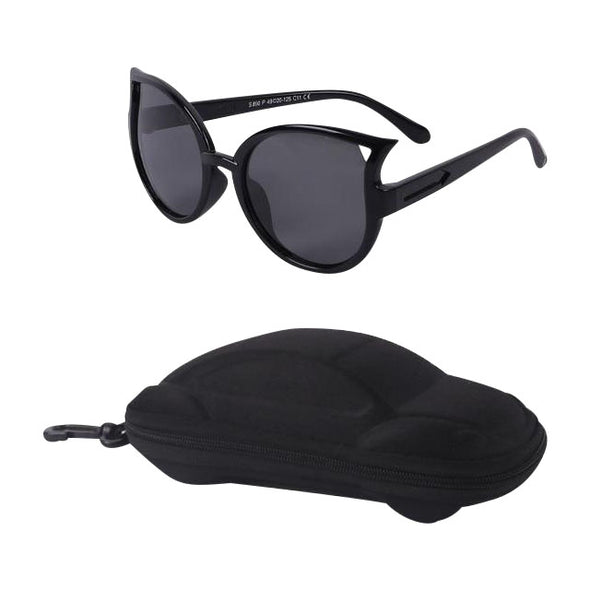 Cat Eye Girls UV 400 Protection Sunglasses & Case