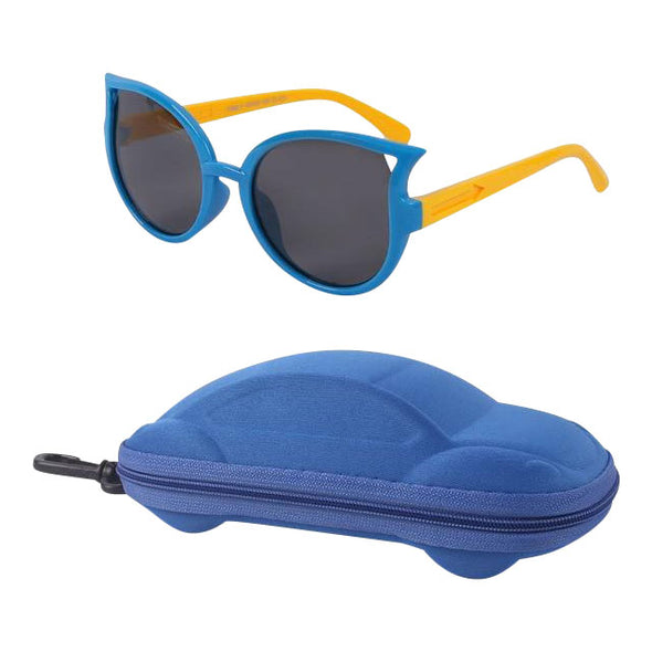 Cat Eye Girls UV 400 Protection Sunglasses & Case