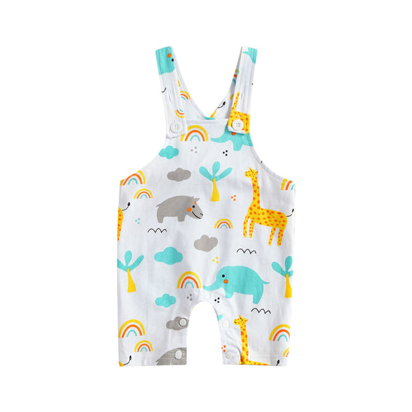 Cartoon Animal Sleeveless Romper