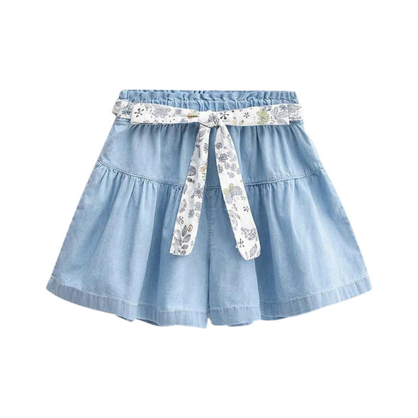 Essential Denim Pull-on Skort