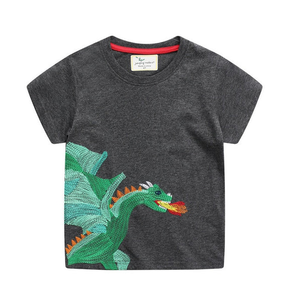 Fun Dragon Design Summer Tee