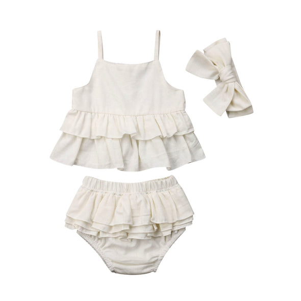 Top, Bloomers & Headband Set