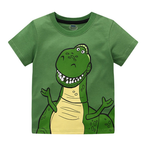 Dinosaur Print Summer Tee