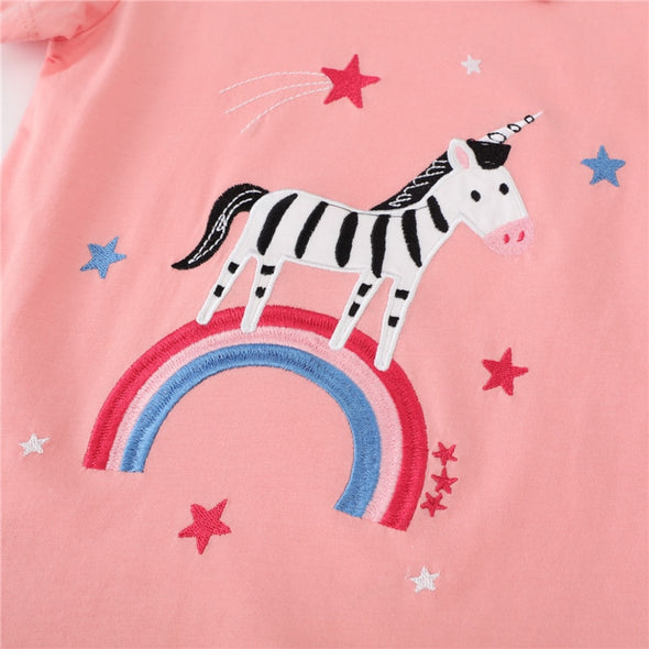 Fun Unicorn Design Summer Tee