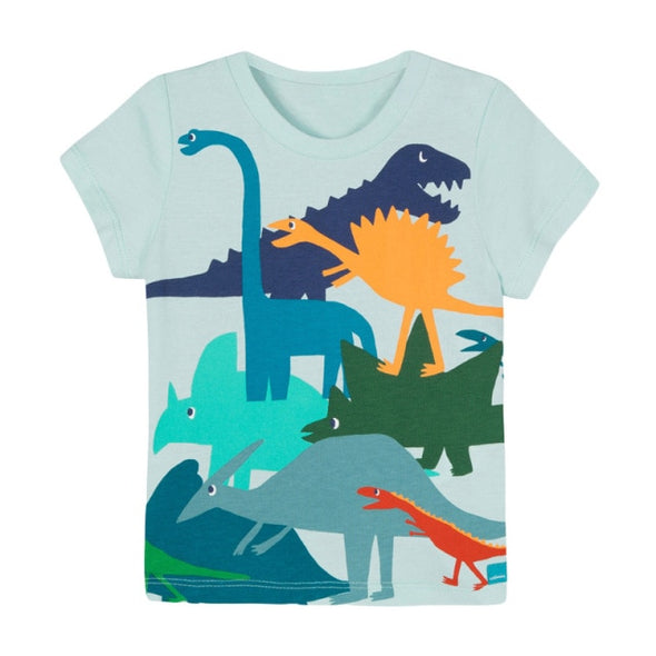 Fun Dinosaur Design Summer Tee