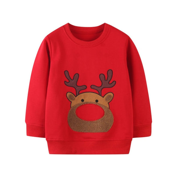 Reindeer Design Sweatshirt