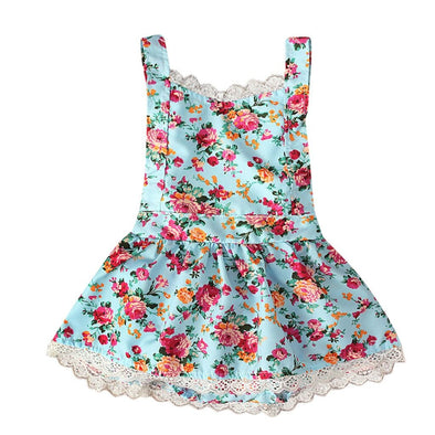 Floral Sleeveless Romper