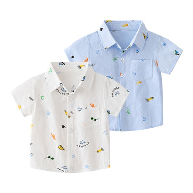 Collared Short Sleeve Shirts