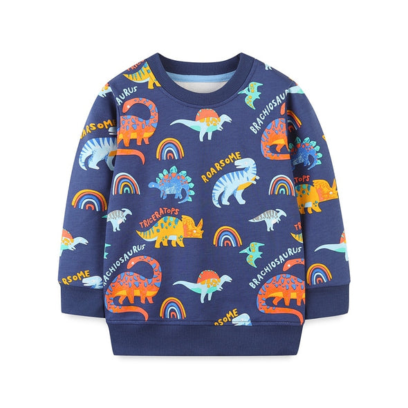 Dinosaur Design Sweatshirt