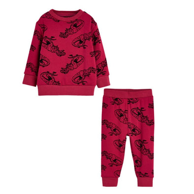 Fun Design Sweatshirt & Sweatpants Set