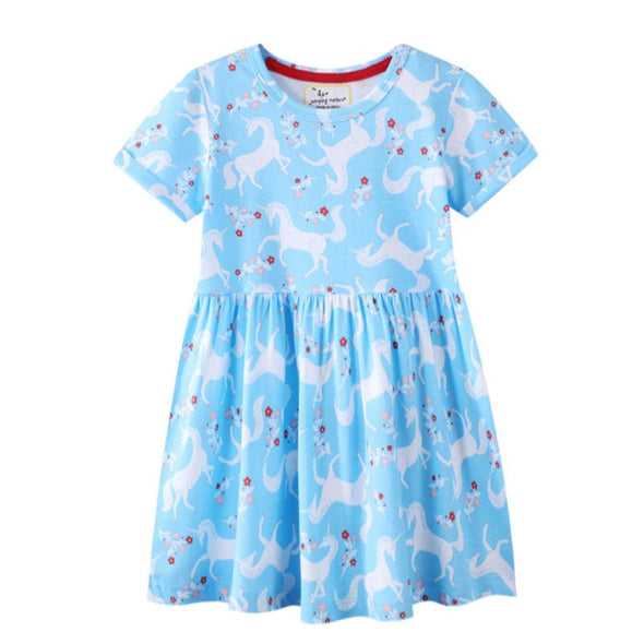 Unicorn Design Summer Dress