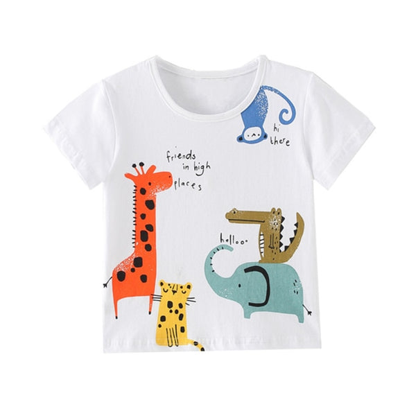 Fun Animal Design Summer Tee