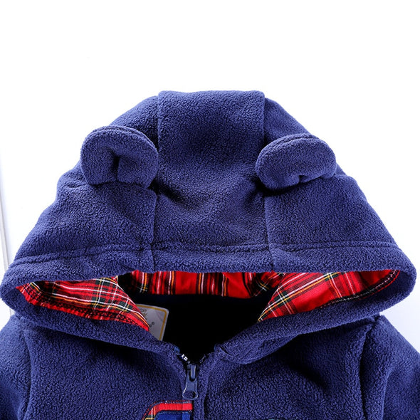 Truck Design Hooded Fleece