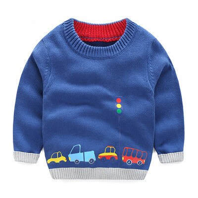 Car Design Pullover Sweater