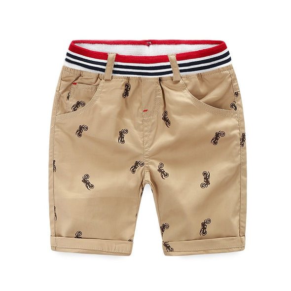 Printed Chino Pull-on Shorts