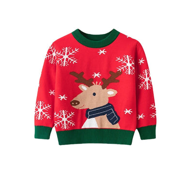 Christmas Design Pullover Sweater