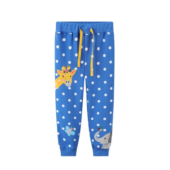 Animals & Dot Design Sweatpants