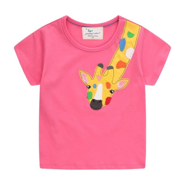 Giraffe Design Summer Tee