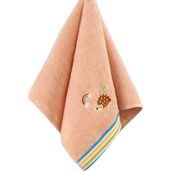 Cute Animal Embroidered Hand & Face Towels