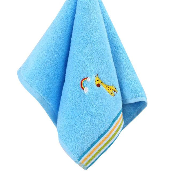 Cute Animal Embroidered Hand & Face Towels